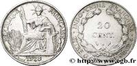 FRANZÖSISCHE-INDOCHINA 20 Centièmes FRANZÖSISCHE-INDOCHINA Paris 1928 (26mm, 5,40g, 6h) -