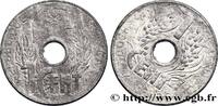 FRANZÖSISCHE-INDOCHINA 1 Centième axe à 8h FRANZÖSISCHE-INDOCHINA Hanoï 1941 (28mm, 5,25g, 8h) -