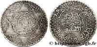 MAROKKO 5 Dirhams Abdul Aziz I an 1322 MAROKKO Paris 1904 (31mm, 12,45g, 12h) -