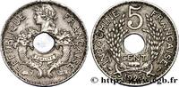 FRANZÖSISCHE-INDOCHINA 5 Centièmes FRANZÖSISCHE-INDOCHINA Paris 1925 (24mm, g, 6h) -
