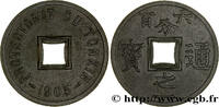 TONKIN - Französische Protektorate 1/600 de Piastre TONKIN - Französische Protektorate Paris 1905 (25,2mm, 2,55g, 6h) -