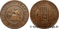 FRANZÖSISCHE-INDOCHINA 1 Centième FRANZÖSISCHE-INDOCHINA Paris 1893 (31mm, g, 6h) -
