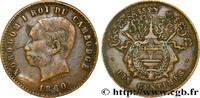KAMBODSCHA 10 Centimes, frappe locale KAMBODSCHA Atelier local 1860 (30mm, 9,62g, 6h) -