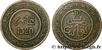 MAROKKO 10 Mazounas Abdul Aziz an 1320 MAROKKO Fez 1902 (30mm, 9,67g, 12h) -