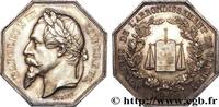 FRANKREICH Notaires de Clamecy (Napoléon III) NOTAIRES DU XIXe SIECLE n.d. (31mm, 13,50g, h) -