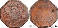 FRANKREICH LAISTRE PICARDIE - NOBLESSE ET VILLES 1715 (29,5mm, 7,31g, 6h) -