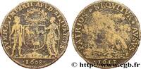 FRANKREICH Chambre des Comptes du Berry BERRY - Villes et Noblesse 1613 (27mm, 5,80g, 12h) -