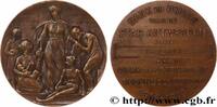 FRANKREICH Médaille, Remerciement et hommage BELGIQUE - ROYAUME DE BELGIQUE - ALBERT Ier 1919 (64,5mm, 78,19g, 12h) -
