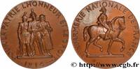 FRANKREICH Médaille, Gendarmerie nationale de France POLICE ET GENDARMERIE Monnaie de Paris 1983 (99,5mm, 492,62g, 12h) -