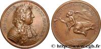 FRANKREICH Médaille, Gloire du roi LOUIS XIV LE GRAND OU LE ROI SOLEIL n.d. (39,5mm, 32,14g, 12h) -