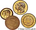FRANKREICH Médaille, Souvenir de l’Exposition Universelle EXPOSITIONS UNIVERSELLES 75 - Paris 1855 (37,5mm, 24,93g, 12h) -