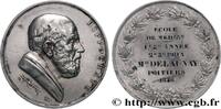 FRANKREICH Médaille d’Hippocrate, École de médecine MÉDECINE - ACADÉMIES, FACULTÉS, UNIVERSITÉS ET ÉCOLES 86 - Poitiers 1846 (49,5mm, 64,82g, 12h) -