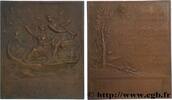FRANKREICH Plaquette, Exposition, Saint Louis EXPOSITIONS UNIVERSELLES 1904 (72,5mm, 130,27g, 12h) -