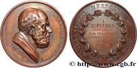 FRANKREICH Médaille d’Hippocrate, Thèse de Jean Albert PITRES MÉDECINE - ACADÉMIES, FACULTÉS, UNIVERSITÉS ET ÉCOLES 1876-1877 (50,5mm, 60,3g, 12h) -