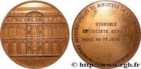 FRANKREICH Médaille, Ministère de l’économie et des finances MINISTÈRES Monnaie de Paris 1972 (69,5mm, 172,49g, 12h) -
