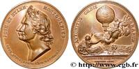 FRANKREICH Médaille, Premier vol en aérostat des Frères Montg LOUIS XVI Monnaie de Paris (1783)/1988 (40,5mm, 40,21g, 12h) -