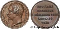 FRANKREICH Médaille, Proclamation de l’empire SECOND EMPIRE 1852 (24,5mm, 8,87g, 12h) -