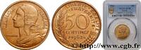 FRANKREICH 50 centimes Marianne, col à 4 plis FUNFTE FRANZOSISCHE REPUBLIK Paris 1962 (25mm, 7g, 6h) -