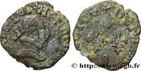 FRANKREICH Denier tournois, type de Troyes HENRY III Troyes n.d. (16,5mm, 1,31g, 9h) -