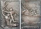 FRANKREICH Plaquette, Exposition Universelle Internationale EXPOSITIONS UNIVERSELLES 75 - Paris 1900 (50,5mm, 35,96g, 12h) -