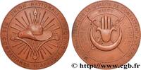 FRANKREICH Médaille, Union nationale des combattants d’Afriqu ARMÉES Monnaie de Paris 1976 (71,5mm, 176,02g, 12h) -