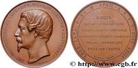 FRANKREICH Médaille, Musée national de Picardie SECOND EMPIRE 80 - Amiens 1870 (51,5mm, 70,30g, 12h) -
