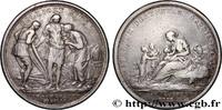 FRANKREICH Médaille, Le bon chef de famille et la bonne mère LOUIS XVI 14 - Rosières n.d. (42mm, 28,70g, 12h) -