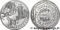 FRANKREICH 10 Euro des RÉGIONS - MAYOTTE (Patrimoine) FRANKREICH Pessac 2011 (29mm, 10g, 12h) -