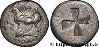 Classic 2 (400 BC to 350 BC) 1/4 de drachme ou 1/4 de sicle THRAKIEN - BYZANTION Byzance,Thrace c. 416-357 AC (10,5mm, 1,01g, h) -