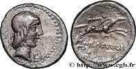 THE REPUBLIC (280 BC to 27 BC) Denier CALPURNIUS Rome 90 AC. (18,5mm, 3,28g, 7h) -