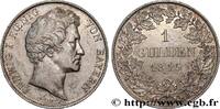 ALLEMAGNE - ROYAUME DE BAVIÈRE - LOUIS Ier 1 Gulden ALLEMAGNE - ROYAUME DE BAVIÈRE - LOUIS Ier Munich 1845 (30mm, 10,58g, 12h) -