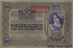 ÖSTERREICH 10000 Kronen ÖSTERREICH 10000 Kronen 1919 VZ -
