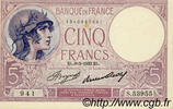 FRANKREICH 5 Francs FEMME CASQUÉE FRANKREICH 5 Francs FEMME CASQUÉE 1933 fST+ -