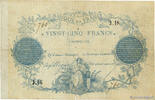 FRANKREICH 25 Francs type 1870 - Clermont-Ferrand Faux FRANKREICH 25 Francs type 1870 - Clermont-Ferrand Faux 1870 fSS -