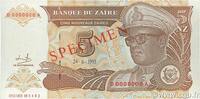 ZAÏRE 5 Nouveaux Zaïres Spécimen ZAÏRE 5 Nouveaux Zaïres Spécimen 1993 fST+ -