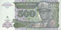 ZAÏRE 500 Nouveaux Zaïres ZAÏRE 500 Nouveaux Zaïres 1994 ST -