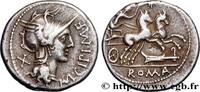 THE REPUBLIC (280 BC to 27 BC) Denier CIPIA Rome 115-114 AC. (17mm, 3,77g, 6h) -