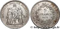 FRANKREICH 5 francs Hercule, dite “Camélinat” THE COMMUNE Paris 1871 (37mm, 24,93g, 6h) -