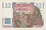 FRANKREICH 50 Francs LE VERRIER FRANKREICH 50 Francs LE VERRIER 1951 VZ+ -