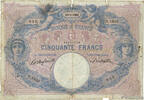 FRANKREICH 50 Francs BLEU ET ROSE FRANKREICH 50 Francs BLEU ET ROSE 1900 GE -