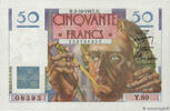 FRANKREICH 50 Francs LE VERRIER FRANKREICH 50 Francs LE VERRIER 1947 fST+ -