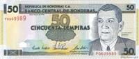 HONDURAS 50 Lempiras HONDURAS 50 Lempiras 1993 ST -
