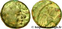 FRANKREICH Bronze au cheval et à l’aurige, type de Chilly GALLIEN - BELGICA - AMBIANI (Region die Amiens) Amiens (80) Ier siècle avant J.-C. (13,5mm, 2,79g, 11h) -