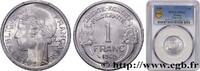 FRANKREICH 1 franc Morlon, légère VIERTE FRANZOSISCHE REPUBLIK 1949 (23mm, 1,3g, 6h) -