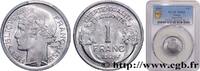 FRANKREICH 1 franc Morlon, légère VIERTE FRANZOSISCHE REPUBLIK 1949 (23mm, 1,3g, 6h) -