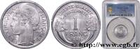 FRANKREICH 1 franc Morlon, légère VIERTE FRANZOSISCHE REPUBLIK 1949 (23mm, 1,3g, 6h) -