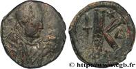 THE EMPIRE FROM ANASTASIUS TO MAURICE TIBERIUS (49 Demi-follis JUSTINUS I Constantinople 522-527 (25,5mm, 9,30g, 5h) -
