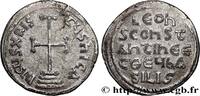 THE ISAURIAN DYNASTY (717-867) Miliaresion LEO III und CONSTANTINUS V Constantinople c. 720-741 (20,5mm, 1,82g, 11h) -