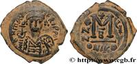 THE EMPIRE FROM ANASTASIUS TO MAURICE TIBERIUS (49 Follis MAURICIUS TIBERIUS Nicomédie 587-588 (29mm, 11,25g, 6h) -