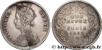 BRITISCH-INDIEN 1 Roupie Victoria BRITISCH-INDIEN Calcutta 1862 (30,72mm, 11,62g, 12h) -
